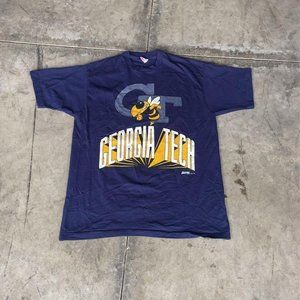 Vintage 1991 Georgia tech single stitch tee